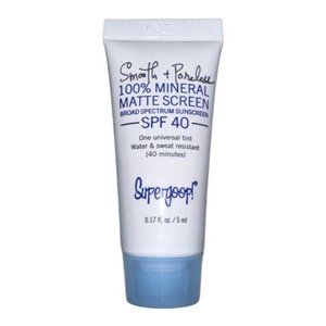 Supergoop! Mineral Poreless Matte Spf 40 Universal Print Sample 5 ML